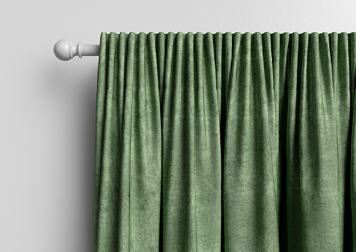 Florence Faux Suede, Hunter Green - Made to Measure Curtains - Image 10